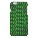 Glowing Green Tea Weave Matte iPhone 6 Case