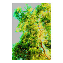 Glowing Gum Tree posters