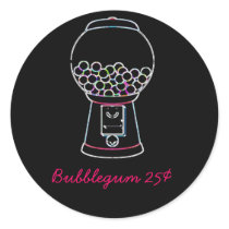 Glowing Gumball Machine Stickers by gumballs Glowing Gumball Machine Stickers