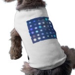 Glowing Halftone Dots Textured Dog Clothes