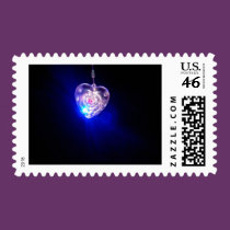Glowing Heart postage