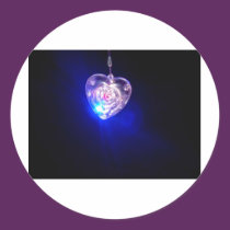 Glowing Heart stickers