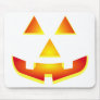 Glowing Jack 'O Lantern Pumpkin Face Mouse Pads