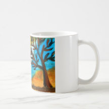 Glowing Landscape Coffee Mugs