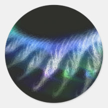 Glowing Lights 1 Sticker