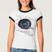 Glowing Lily Globe t-shirts by DebraThackston Glowing Lily Globe t-shirts