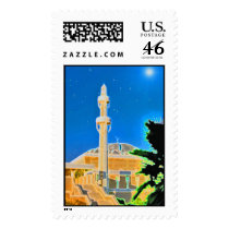 Glowing Mosque postage by joeyartist Glowing Mosque postage