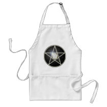 Glowing Pentagram 1 Apron