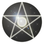 Glowing Pentagram Sticker