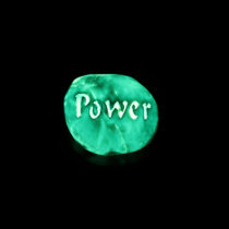 Glowing power rock posters