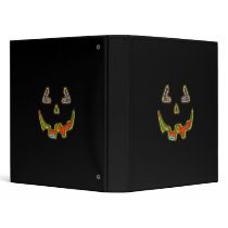 Glowing Pumpkin Face Binder by HolidayFun Glowing Pumpkin Face Binder