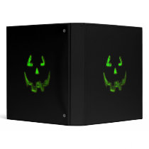 Glowing Pumpkin Face Binder by HolidayFun Glowing Pumpkin Face Binder