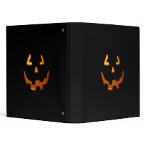 Glowing Pumpkin Face Binder by HolidayFun Glowing Pumpkin Face Binder