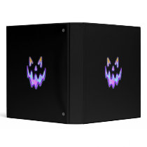 Glowing Pumpkin Face Binder by HolidayFun Glowing Pumpkin Face Binder