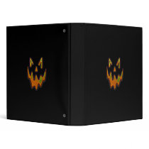 Glowing Pumpkin Face Binder by HolidayFun Glowing Pumpkin Face Binder