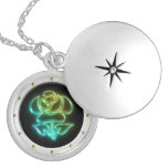 Glowing Rose Custom Necklace