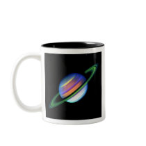 Glowing Saturn Mug