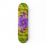 'Glowing Strandspiral' skateboard deck