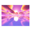Glowing Sunset I posters by Elaine3d Glowing Sunset I posters