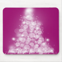 GLOWING TREE mousepads