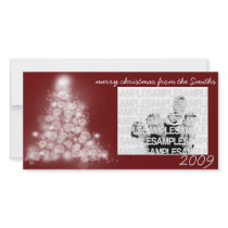 GLOWING TREE PICTURE CARD