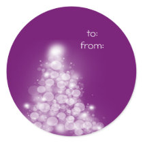 GLOWING TREE stickers