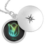 Glowing Tulip Necklace