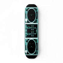 Glowing Turntables Board Custom Skateboard