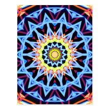 Glowstick Compass Post Cards