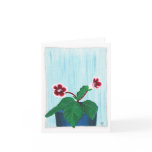 Gloxinia African Violet Custom Notecards cards