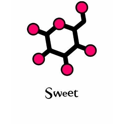 glucose sweet t-shirt by MadeWithMolecules