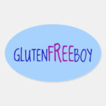 Gluten Free Boy Sticker