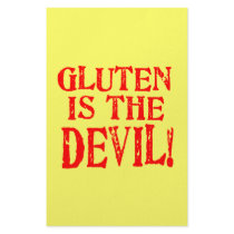 Gluten Free Celiac Designs No Way stationery