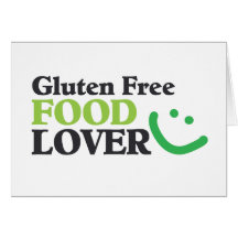 Gluten Free Food Lover items Card