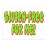 Gluten Free For Me Post Card