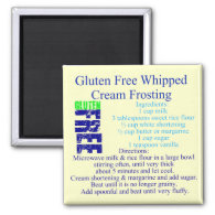 Gluten Free Frosting Recipe Magnets
