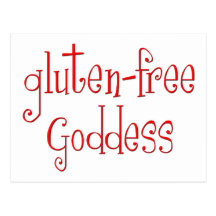 Gluten Free Goddess Post Card