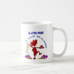 Gluten-Free - I Love GF Flour Design mugs
