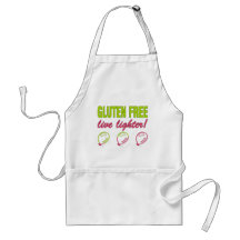 Gluten Free Live Lighter! Gluten Allergy Celiac Aprons