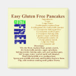 Gluten Free Pancake Recipe Refrigerator Magnet