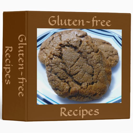 Gluten-free Recipes 3 Ring Binder