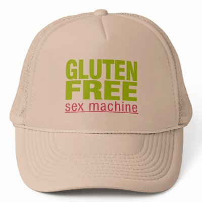 Gluten Free Sex Machine (celiac disease) Hat