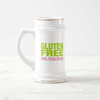 Gluten Free Sex Machine (celiac disease) mug