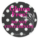 GLUTEN FREE Sticker for Celiac Disease -customized sticker