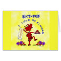 Gluten-Free Whimsical Design Card