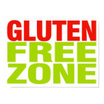 Gluten Free Zone (celiac disease) posters
