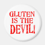 Gluten Is The Devil Magnets
