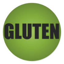 GLUTEN stickers