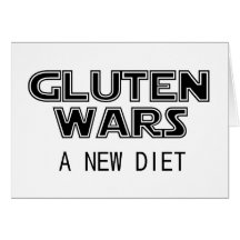 Gluten Wars: A New Diet Celiac Gluten Free Cards
