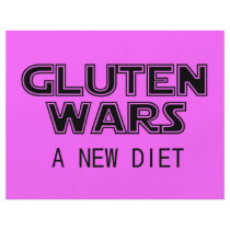 Gluten Wars: A New Diet Celiac Gluten Free flyers by ColorShow Gluten Wars: A New Diet Celiac Gluten Free flyers